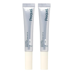 Prequel Skin Lip Visor balm tube delivering SPF 30 daily protection and hydration.