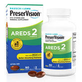 PreserVision AREDS2 formula bottle shown for easy daily eye vitamin routine