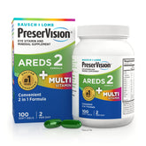 PreserVision AREDS 2 + Multivitamin bottle for daily eye health support