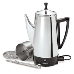 Presto 02811 pour-spout action enables easy, steady pours