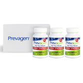 Prevagen Extra Strength bottle front with daily capsules for cognitive support.