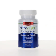 Closeup of Prevagen capsules showing easy to swallow form.