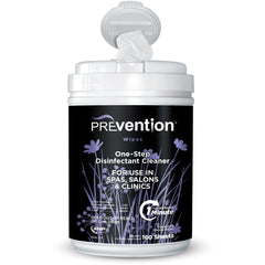 Prevention All Purpose Disinfectant Wipes canister ready for fast sanitizing