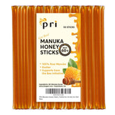 PRI Manuka Honey Sticks in a travel-friendly pack for quick energy on the go