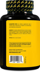 Primaforce Yohimbine HCl bottle front view highlights non-GMO gluten-free formula