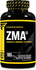 Primaforce ZMA bottle front for daily wellness routine.