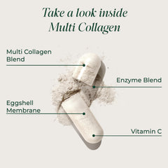 Primal Harvest collagen peptides closeup highlighting hydrolyzed formula for absorption.