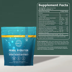 Primal Harvest Electrolytes easy-open packet simplifies hydration between workouts.