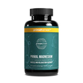 Primal Harvest Magnesium Complex bottle on a table for daily wellness.