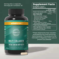 Primal Harvest capsules in a dispenser for easy daily use.