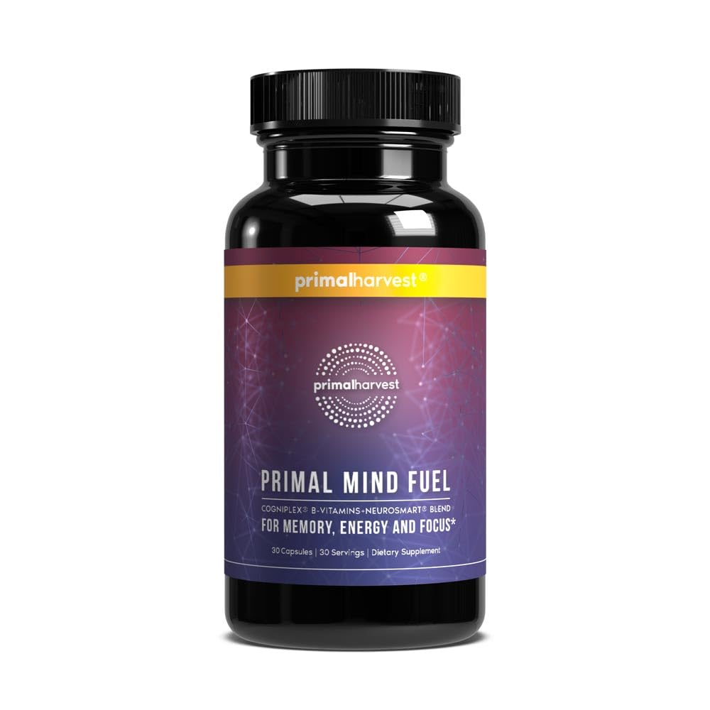 Primal Mind Fuel bottle for daily focus and mental clarity