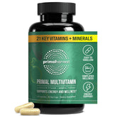 Primal Harvest Primal Multivitamin bottle front view supports daily vitality.