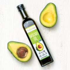 Close-up of avocado oil texture showing smooth mouthfeel for cooking.