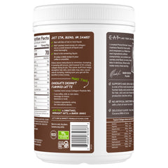 Primal Kitchen Chocolate Coconut Collagen Fuel Mix used in baking; adds rich flavor to cakes.