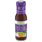 Primal Kitchen No-Soy Teriyaki bottle front showing organic flavor for versatile meals