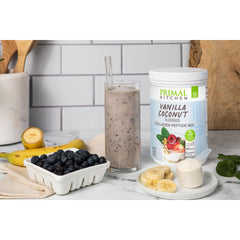 Dairy-free badge and gluten-free icon on packaging.