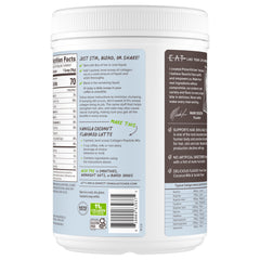 Prepared drink with Primal Kitchen Vanilla Coconut Collagen Fuel enhances flavor and texture.