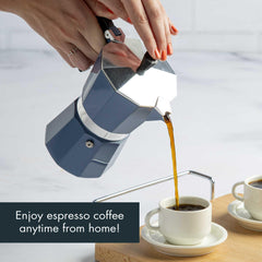 Primula Classic Moka Pot upper chamber revealing rich espresso aromas