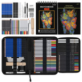 PRINA 76 Pack Drawing Set overview showing a versatile toolkit for artists