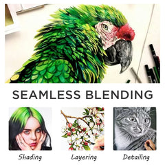 PRINA watercolor pencils with vibrant pigments for layered washes