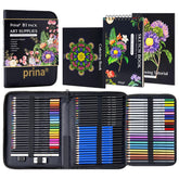 PRINA 81 drawing set case and pencils for organized artistry on the go.