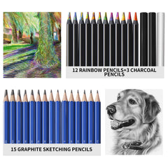 PRINA spiral sketchbook provides mixed paper for versatile drawing experiments.