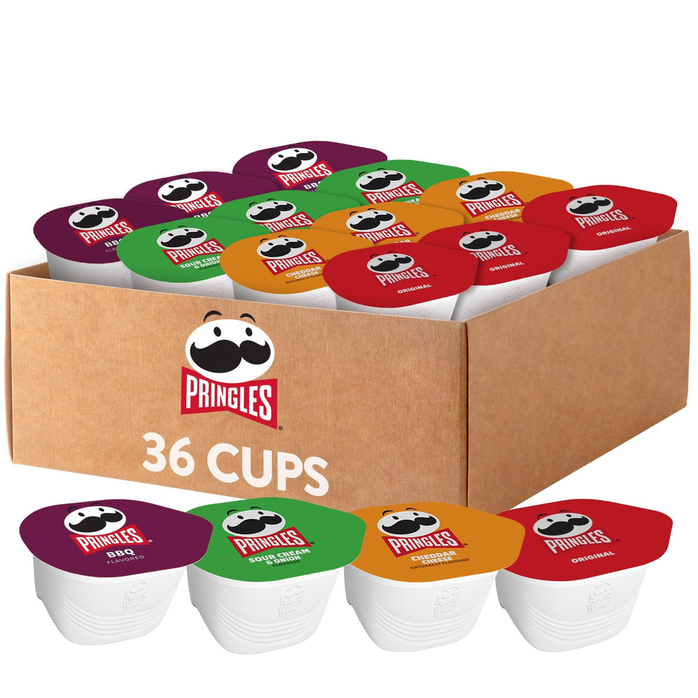 Pringles Snack Stacks Original cups for quick, delicious snacking on the go.
