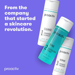 Close-up of Proactiv cleanser beads for gentle exfoliation