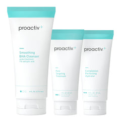 Proactiv Plus face wash bottle showing hydrating cleansing for clear skin.