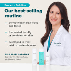 Proactiv Repairing Treatment tube targets blemishes with benzoyl peroxide.