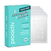 Proactiv Zits Happen patch on the face conceals blemishes while absorbing oil.