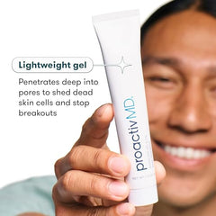 Before-after skin comparison suggesting possible acne improvement.