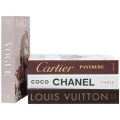 PROBENEX Luxe Large decorative book box on a coffee table for chic styling.