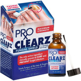 ProClearz Fungal Shield brush-on liquid bottle for quick, odorless toe and finger treatment.