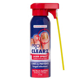 ProClearz Laser Spray bottle pour enables easy, mess-free application.