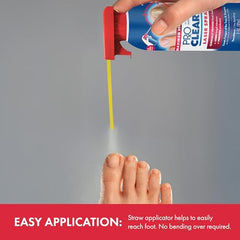 ProClearz Laser Spray emits a fine mist for quick, even coverage.