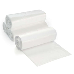 ProCure 7-10 gallon clear trash liner for home or office use.