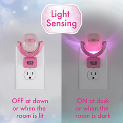 Projectables Disney Princess Night Light projects a 3-foot image on walls or ceilings.