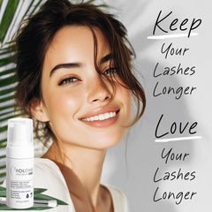PROLONG LASH brush closeup with precise bristles for safe cleansing