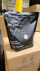 Promix Nutrition Whey Isolate Chocolate bag ready for quick protein boosts.