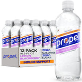 Propel Immune Support bottle with lemon blackberry flavor for on-the-go hydration.