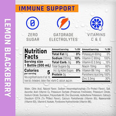 Pouring Propel Immune Support to rehydrate without calories or sugar.