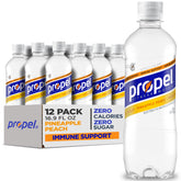Propel Immune Support front bottle for zero-calorie hydration during workouts.