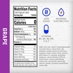 Propel zero calorie zero sugar water bottle supports fitness hydration.