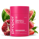Proper Pinks digestion powder tub for daily gut health support.