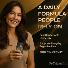 Proriginal Probiotics 35 strains blend for broad-spectrum digestive support.