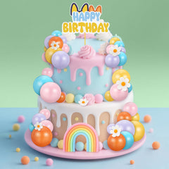 ProSuites daisy topper medium brings layered floral charm to cakes and cupcakes.