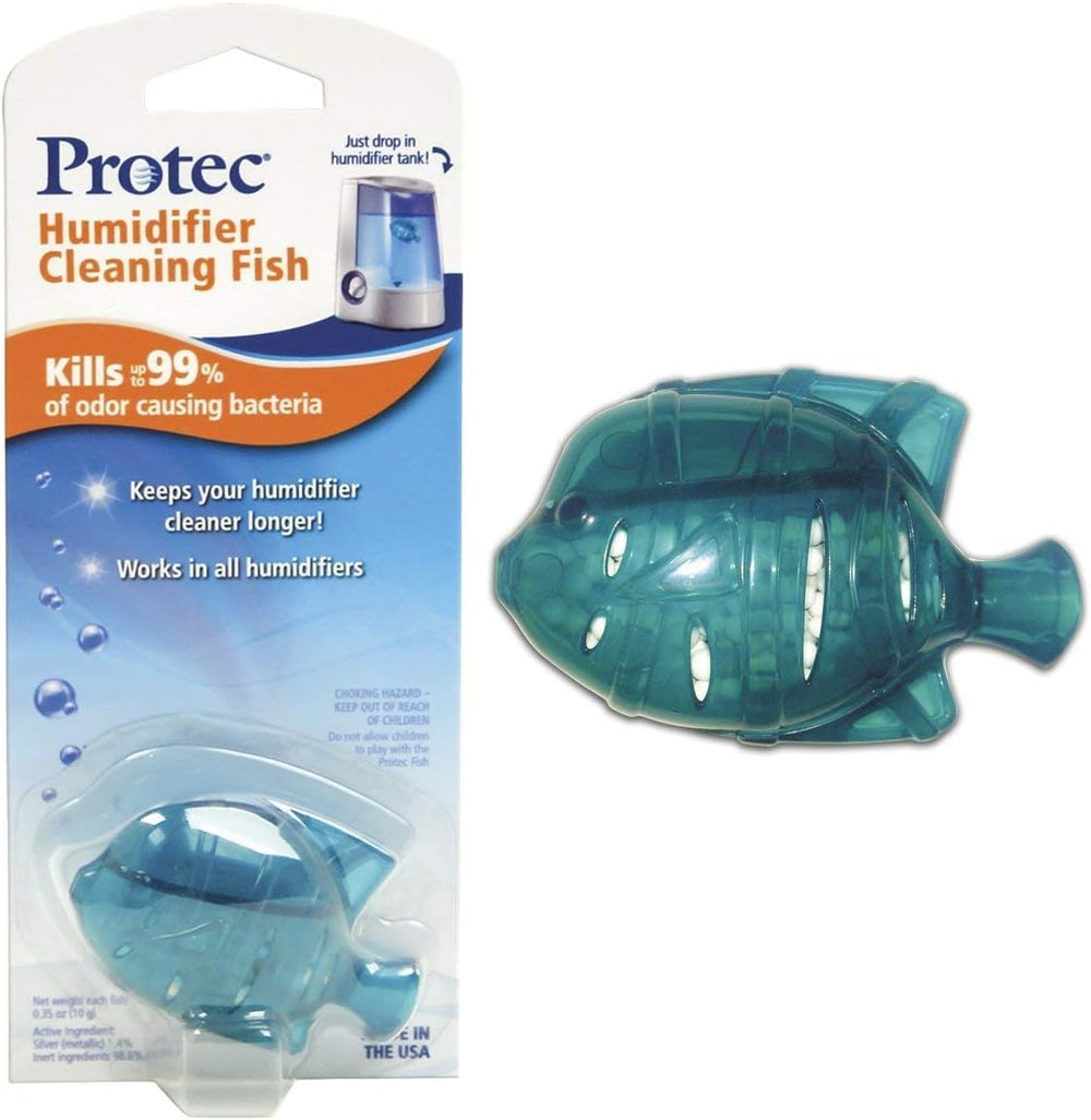 Protec Humidifier Cleaning Fish tank cleaner in action reduces slime for fresher mist