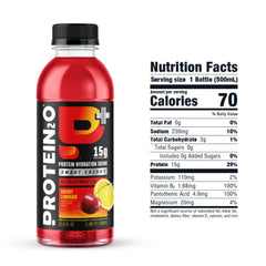 Protein2o with caffeine for a clean energy boost during workouts.