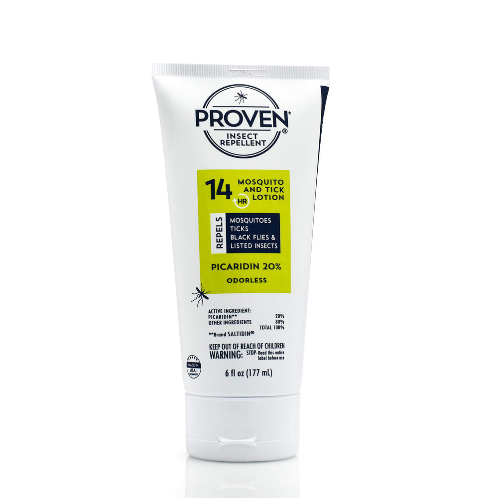 Proven Insect Repellent Lotion bottle providing outdoor protection